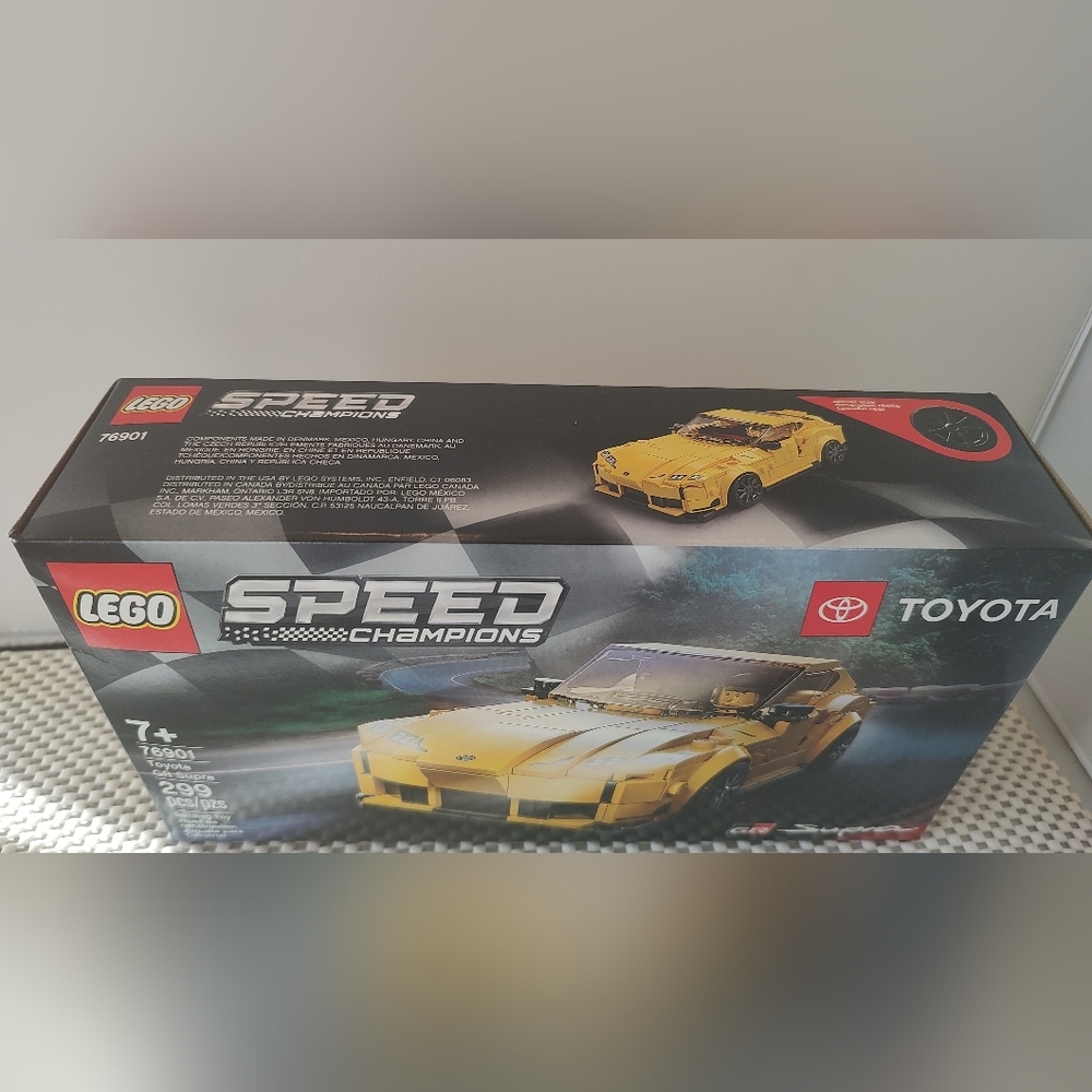 Lego Speed Champions 76901 Toyota GR Supra NWT Building Toy Set - Picture 3 of 3